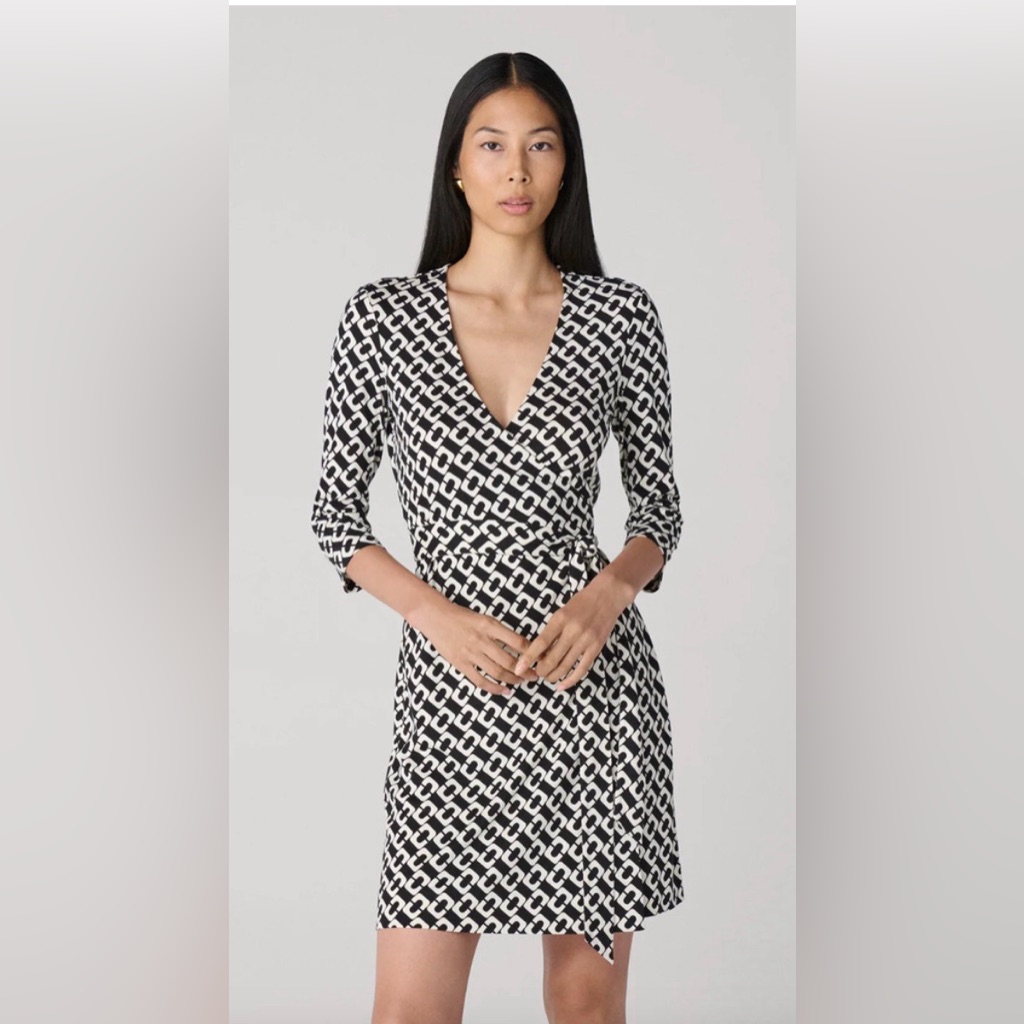 Diane Von Furstenberg Wrap Dress- 0